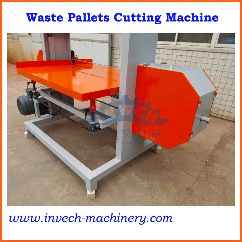 Waste Wood Pallet Cutting Machine for Pallet Nails Sawing