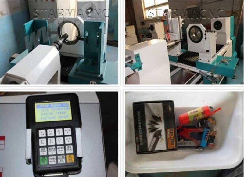 China Direct Factory Cheap CNC Wood Turning Lathe Machine for Export