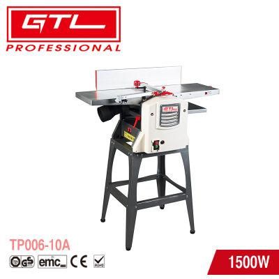 1500W Jointer/Planer 10&quot; 2 in 1 Combine Woodworking Machine Electric Tools Thicknesser Planer with Stand (TP006-10A)