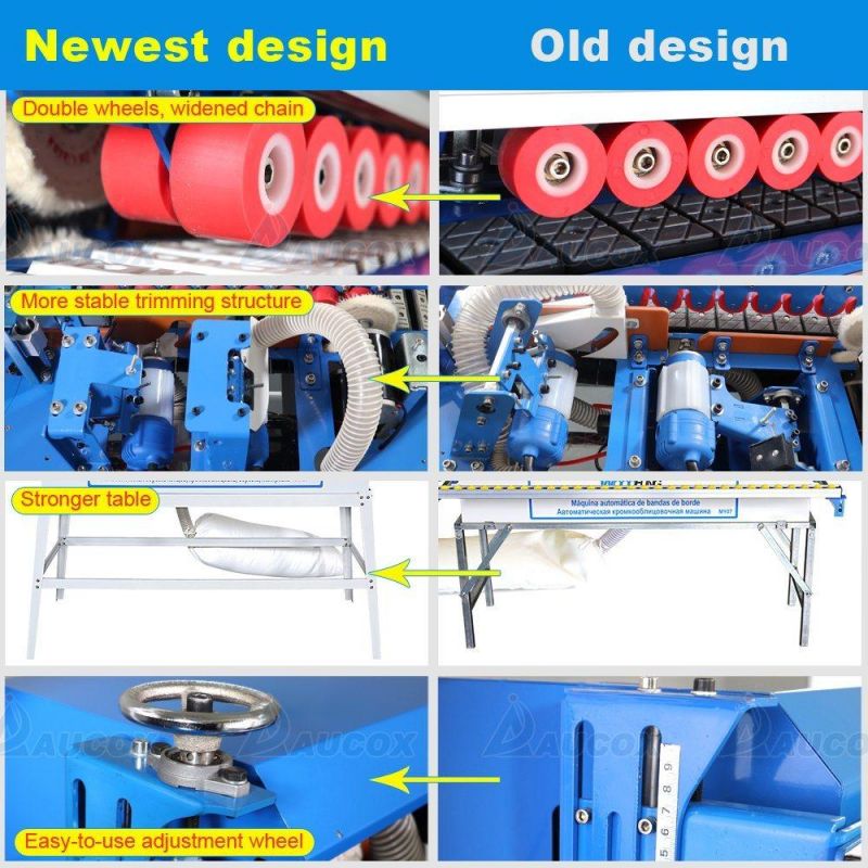 Wood Furniture Machine Mini Automatic Edge Banding Machine PVC Edge Maker My07