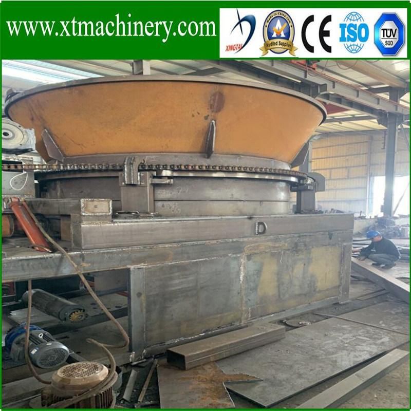 17ton Machine Weight, Steady Continuously Working Performance Log Root Shredder