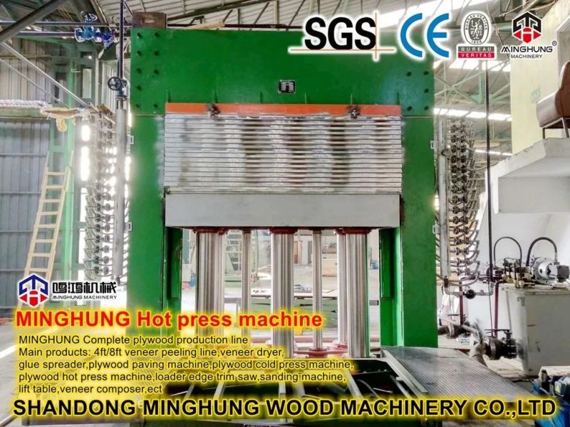 Commecial Plywood Press Machine Hot Press Machine