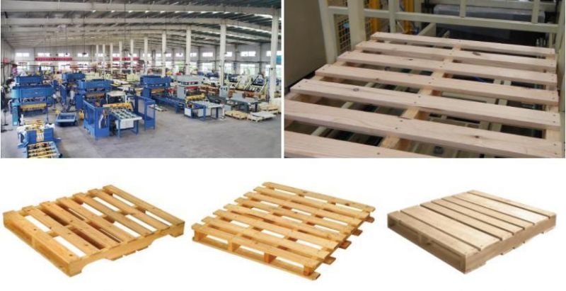 Hicas Saifan Best Full Automatic Wood EUR Block Hydraulic Pallet Nailing Machine