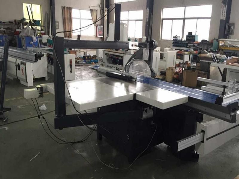 F3200dB Woodworking Automatic Wood Cutting Machine Digital Readout Sliding Table Panel Saw Machine