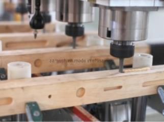 Four-Spindle Eight Spindles High Efficient CNC Tongue and Groove Precision Batching Processing Machine