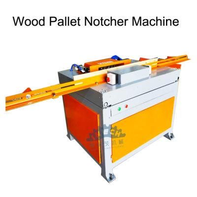 Us Stringer Wood Pallet Notcher Machine Single Head