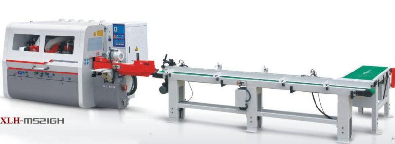 High Speed Woodworking Machine Four Side Moulder High Speed 4 Four Side Planer Moulder 5 Axis for Joinery Board
