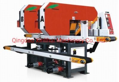 Automatic Horizontal Bandsaw Machine Wood, Wood Cutting Working Bandsaw Wood Cutting Saw Working Bandsaw