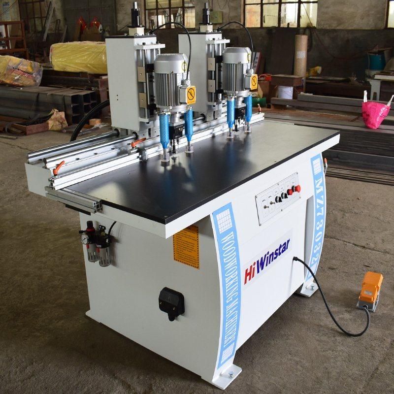 Mz73032 Woodworking Double Head Cabinet Hinge Drilling Machine