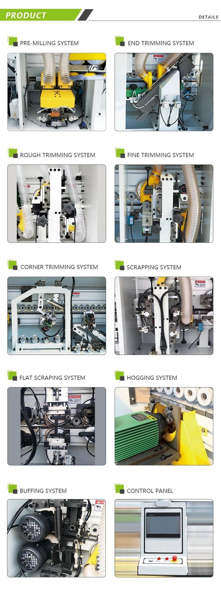 Heavy Duty Full Automatic Edge Banding Machine