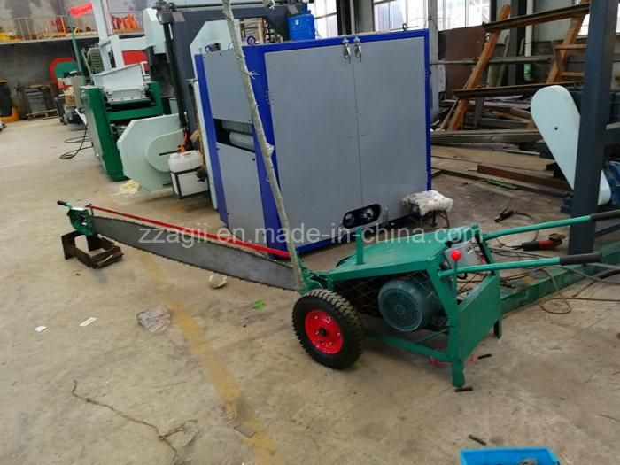 Gasoline Engine Chainsaw Wood Slasher Timber Cutting Machine