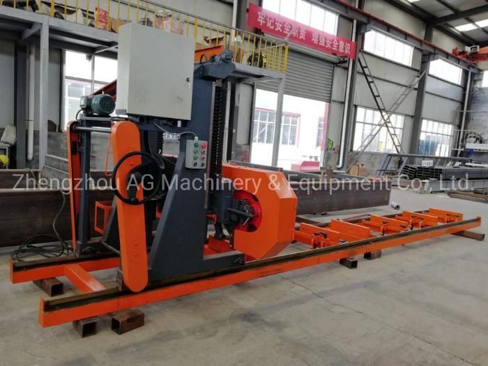 China High Quality Industrial Wood Cutting Horizontal Band Sawmill