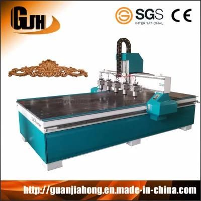 1325, Multi Spindle, Woodworking Machine, Wood CNC Router, CNC Engraving Machine