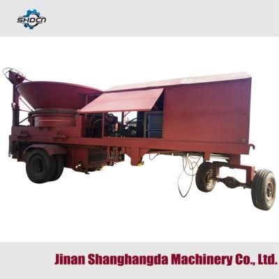 Professional Waste Wood Crusher Machine with Iron Remover
