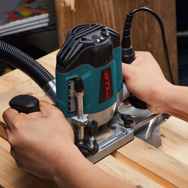 1500W Electric Power Tools 12mm Variable Speed Workshop Wood Working Machine Electric Router (ER017)