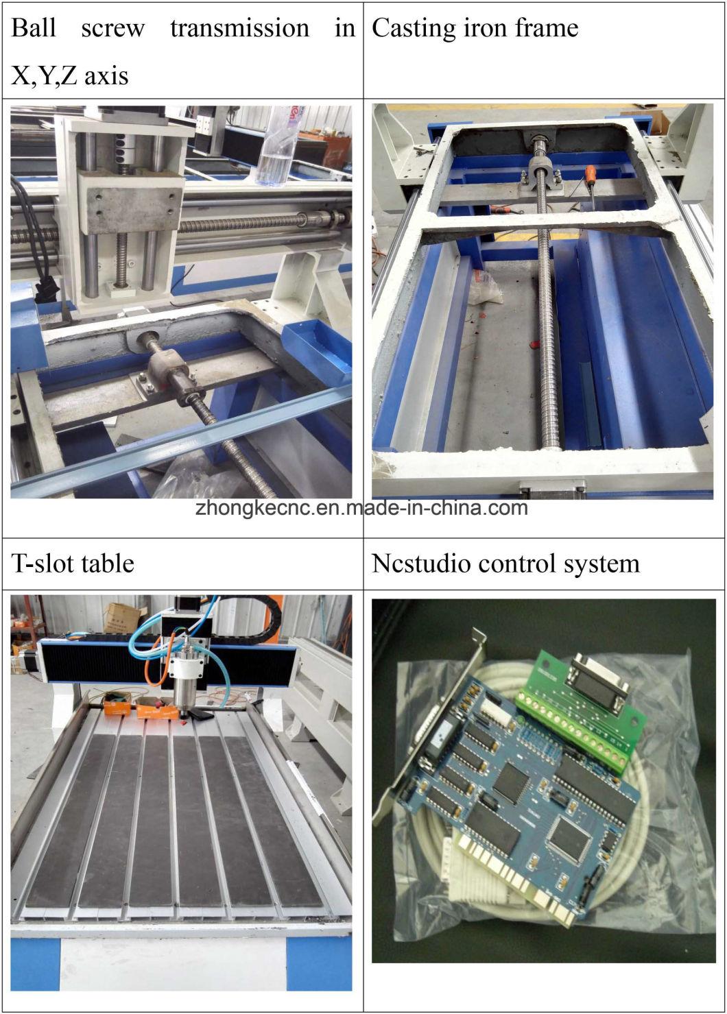 Wood CNC Router Machine for Advertising Zk 6090