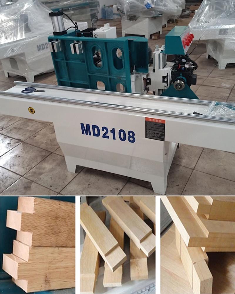 MD2018 Solid Wood Chair Making Five Saw Blade Tenon Machine