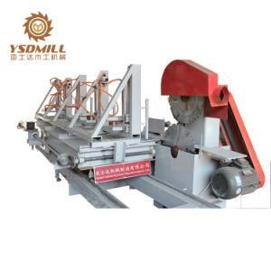 Computer Control Wood Saw Circular Log Saw Sliding Table Sawmill