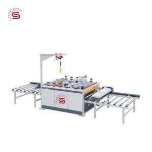 Woodworking Machine PVC Paper Sticking Machine