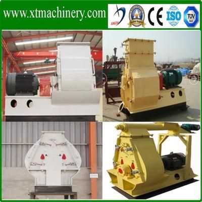 4mm-6mm Output Size, High Output Capacity Wood Sawdust Hammer Grinder