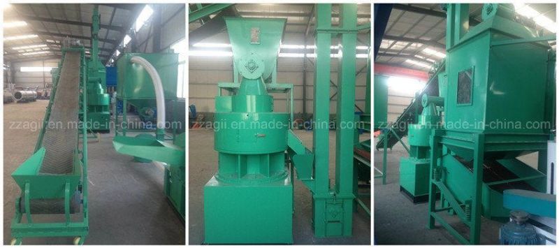 1-2tph Biomass Pellet Mill Wood Pellet Production Line in China