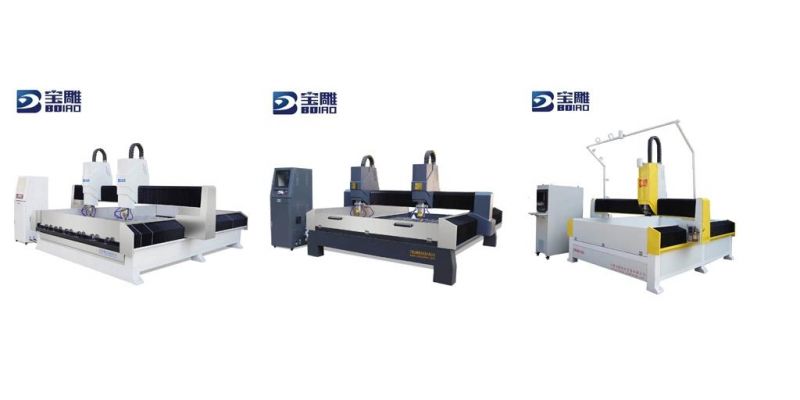 Bd1325b Single Spindle Marble Floor Tile Cutting and Polishing CNC Stone Machine for Construction Industry