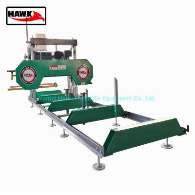 Hawk Cutting Band Woodworking Machine Sawmill with CE