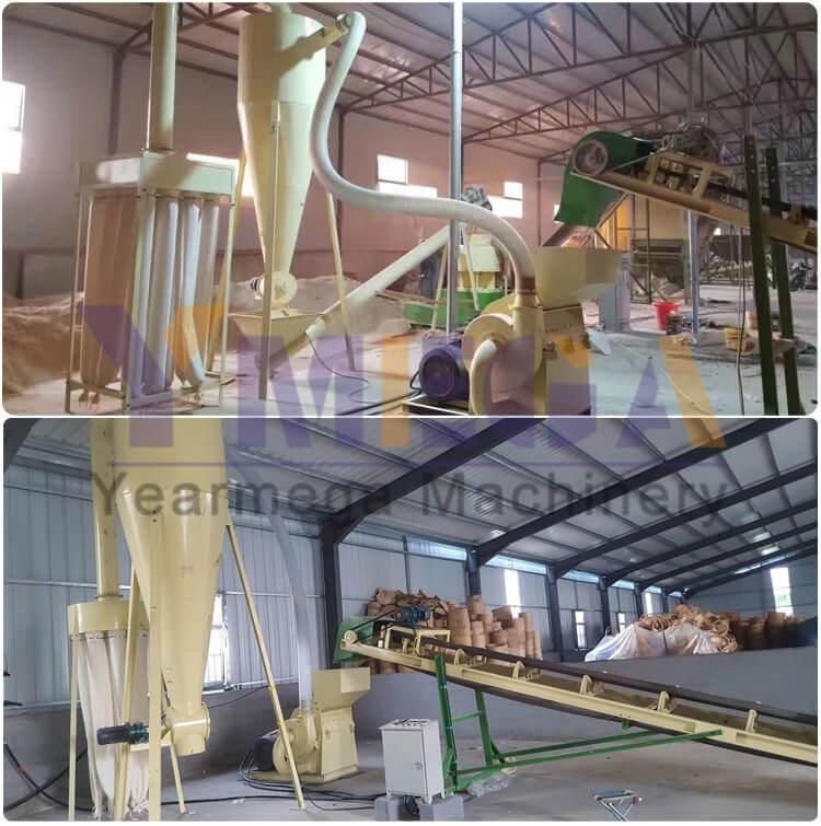 Automatic Industrial Use Biomass Pellet Proudction Line From China