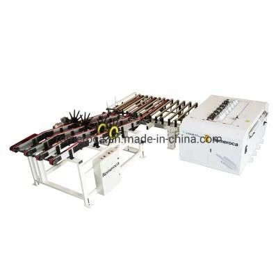 Automatic Saw Cutting Machine Woodworking Automatic Rip Multi Saw Machine