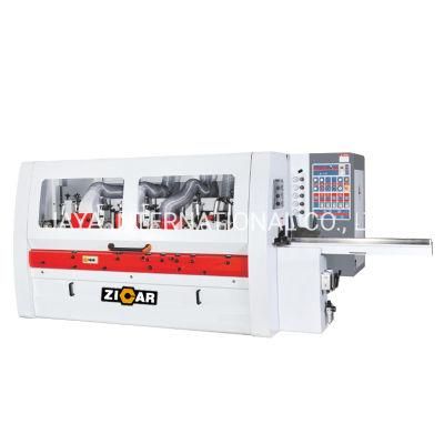 ZICAR heavy duty woodworking wood automatic four side planer moulder