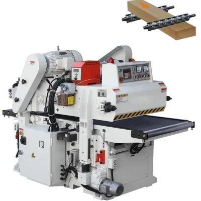 Woodworking Heavy Duty Automatic Spiral Cutter Head Double Side Planer