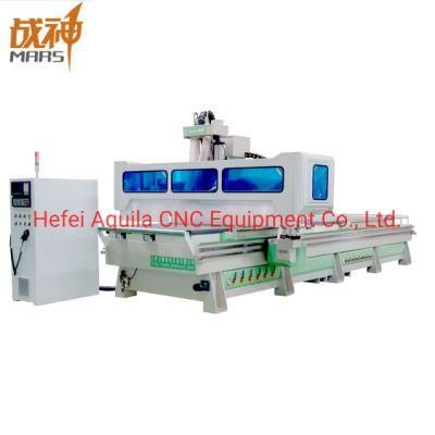 Hot-Sell Panel Furniture S300 Nesting CNC Router Atc Machining Center