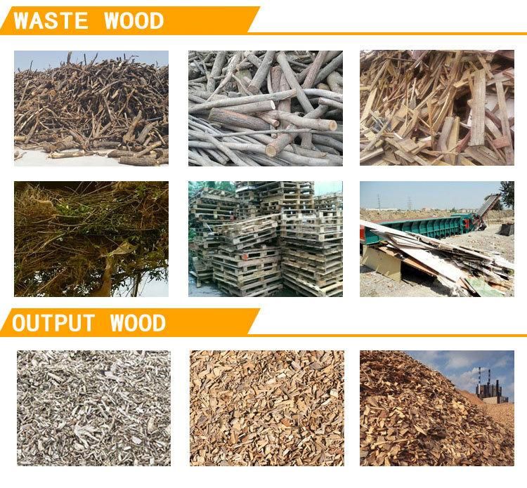 Shd Factory Direct Sale High Output Wood Chipper Wood Shredder Chipper