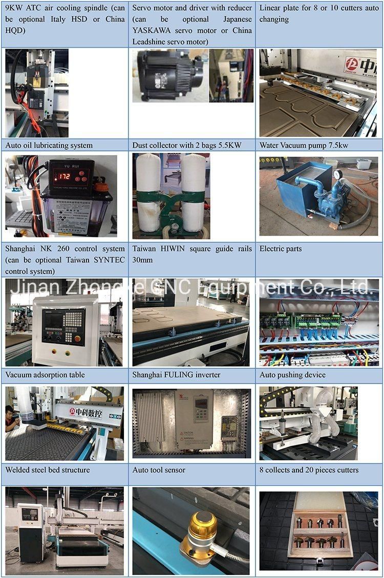 Atc Auto Tool Changing Function CNC Router
