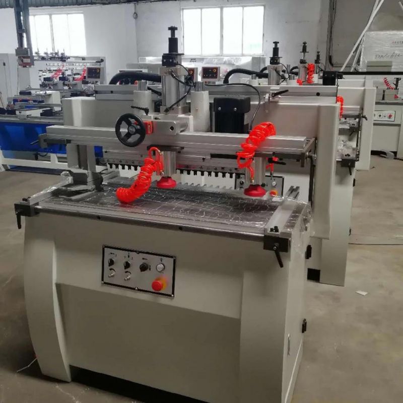 High Quality Wood Two Lines Boring Machine Price in Woodworking Machinery