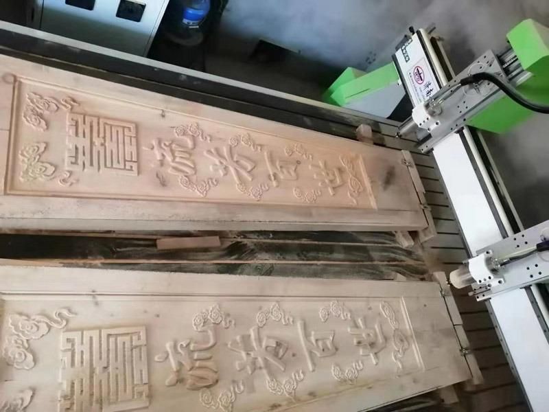 3D Relief Wood Cutting Carving Machine CNC Router with Rotary