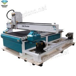 Cost Price CNC Wood Router Carving Machine for Columns/Balusters Qd-1325r40L