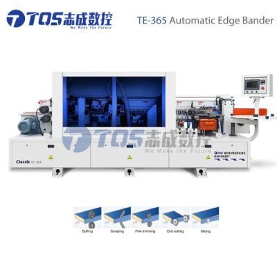 Full Automatic Compact Type Edge Bander for Panel Type Furniture Processing Woodworking Machine