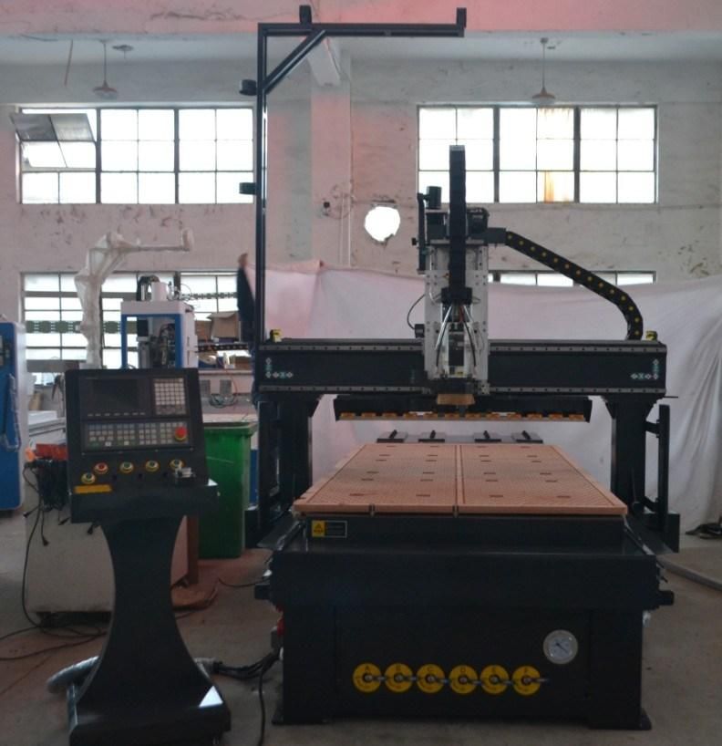 CNC Router with Automatic Tool Change Spindle Woodworking 1325 2030 2130 Atc Machine