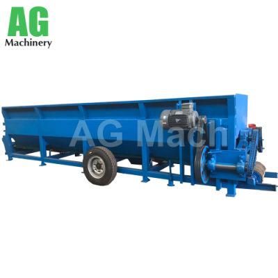 Mobile Log Debarking Machine Diesel Engine Wood Debarker for Sale