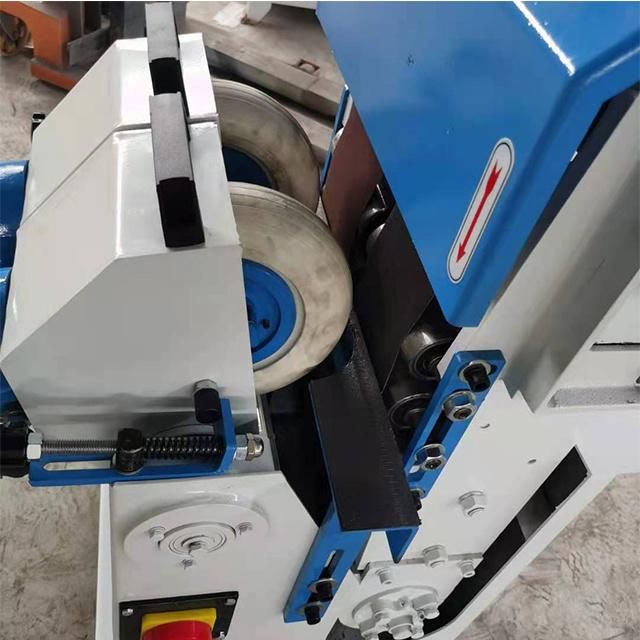 Sticks Deburring Equipment Sand Belt Polishing Machine