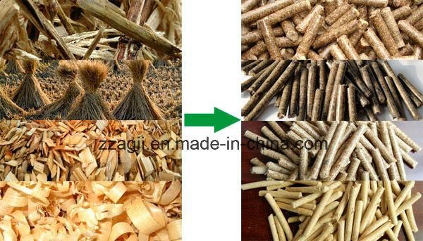 Wood Pellet Mill Biomass Pellet Press Homemade Pellet Mill for Rice Husk