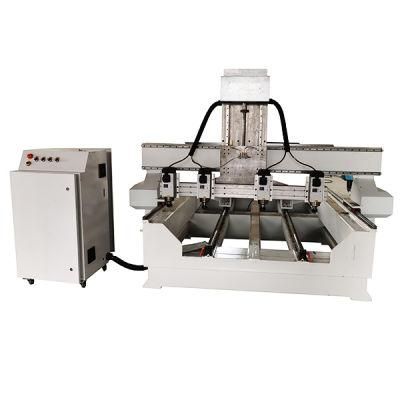 Woodworking 4 Spindle Atc CNC Router Machine with Rotary Axis