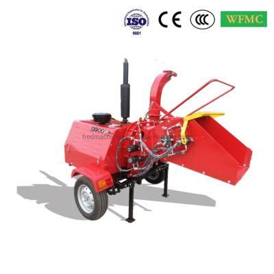 Changchai Durable Diesel Engines 40HP Forestry Wood Cutting Machine 8 Inches Powerful Wood Chipper Dh-40