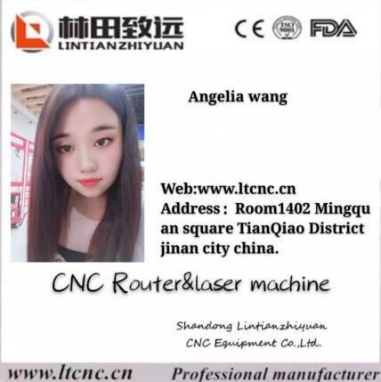 China Jinan Cheap 3D High Quality 1218 1212 1224 Wood CNC Router with Low Price 2.2kw Spindle