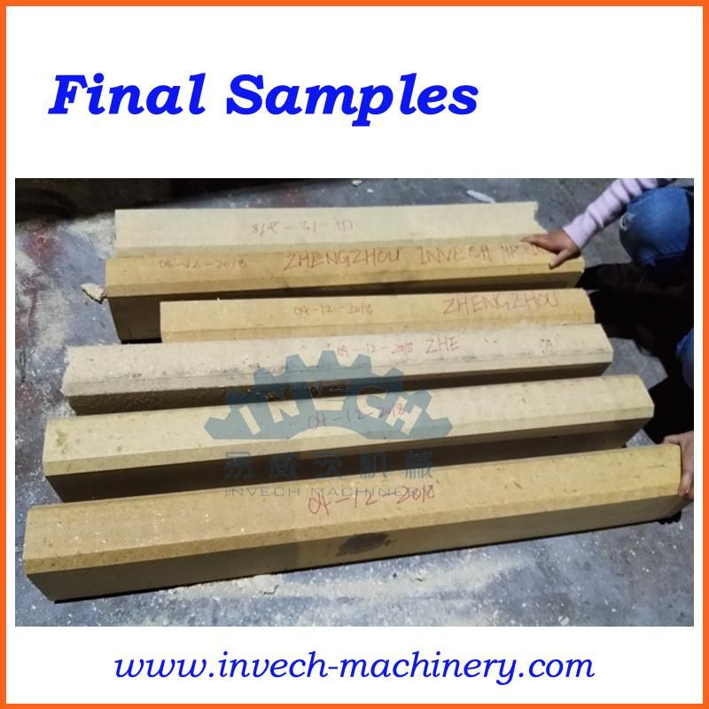 Wood Chips Block Extruding Machine Pallet Legs Making Machine