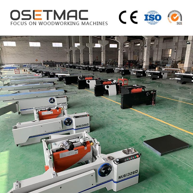 Osetmac Woodworking Machines High Precision Sliding Table Saw Panel Saw Circular Saw Mj6132tyd