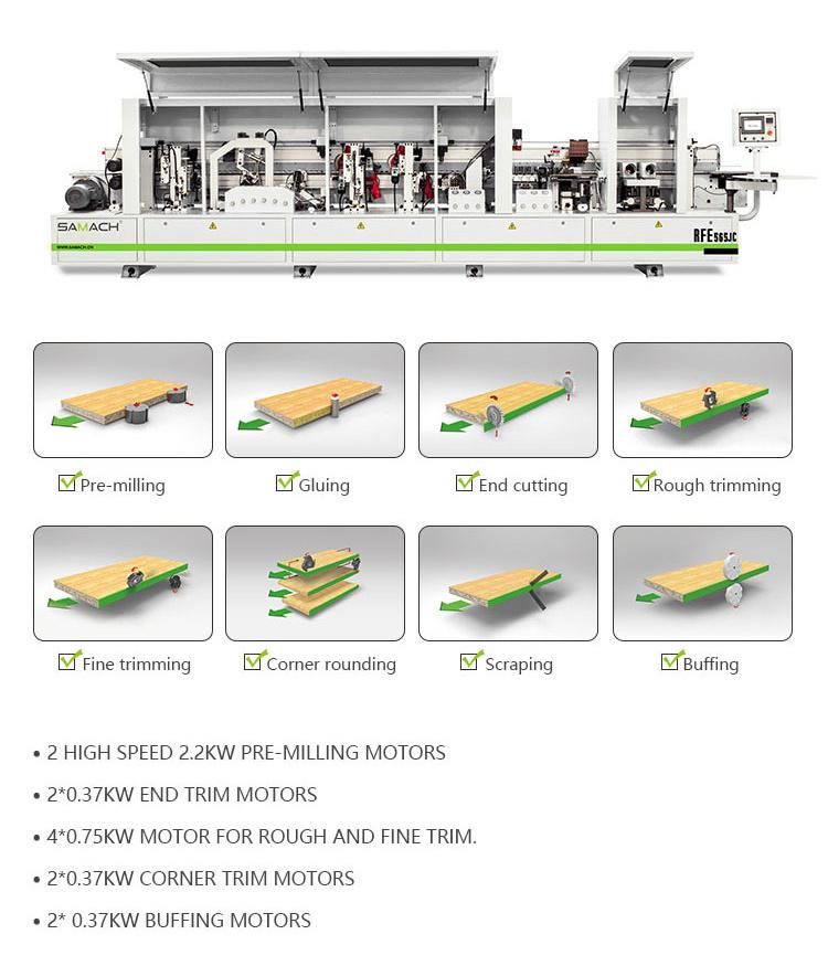 High Cost-Effective Wood Edge Banding Machine with Furniture