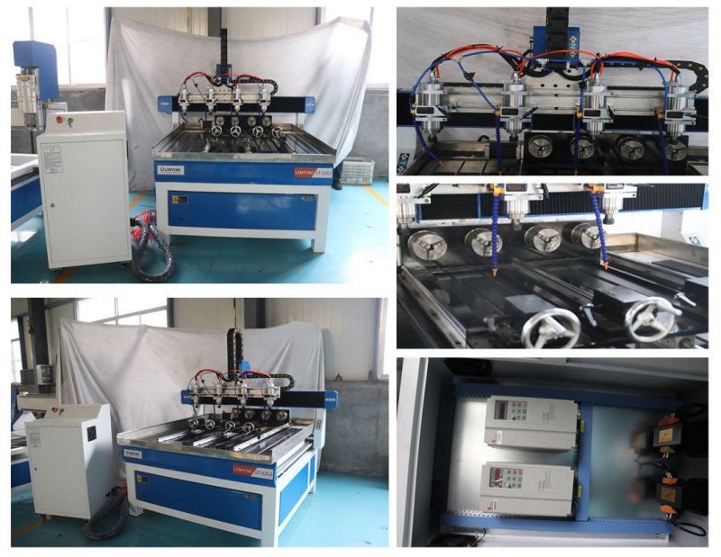 1325 1212 CNC Router 3D Cheap 4 Axis Wood Router CNC 3 Axis Carving Machine with Rotation Axis