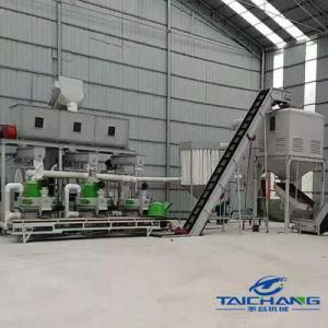 Taichang Complete Wood Pellet Production Line/Pellets Machine Line Wood Pellet Production